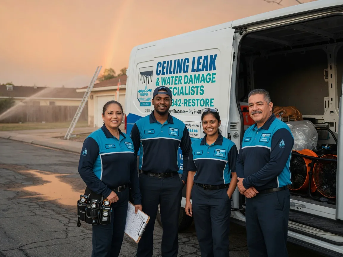 Ceiling Leak Cleanup company in Frederic, WI