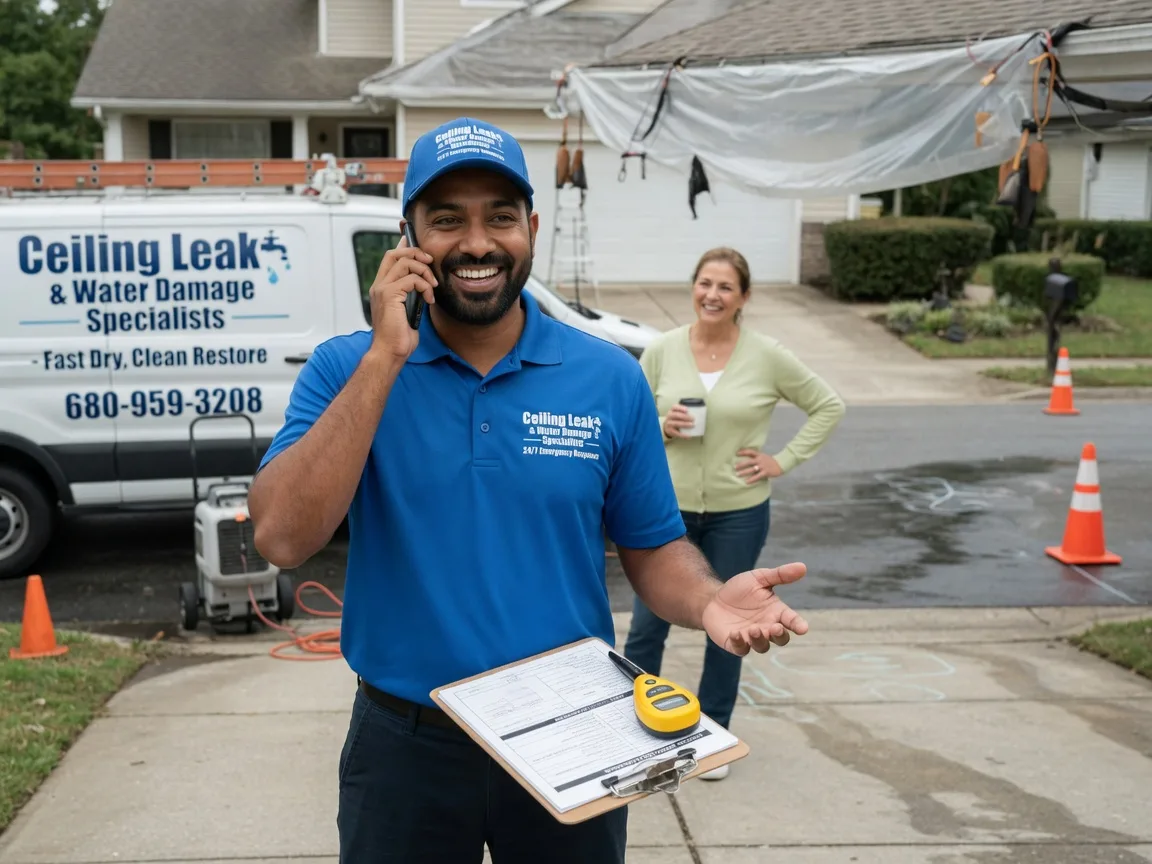 Ceiling Leak Cleanup Frederic, WI FAQs